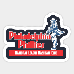 1938 Vintage Philadelphia Phillies Baseball Club Sticker